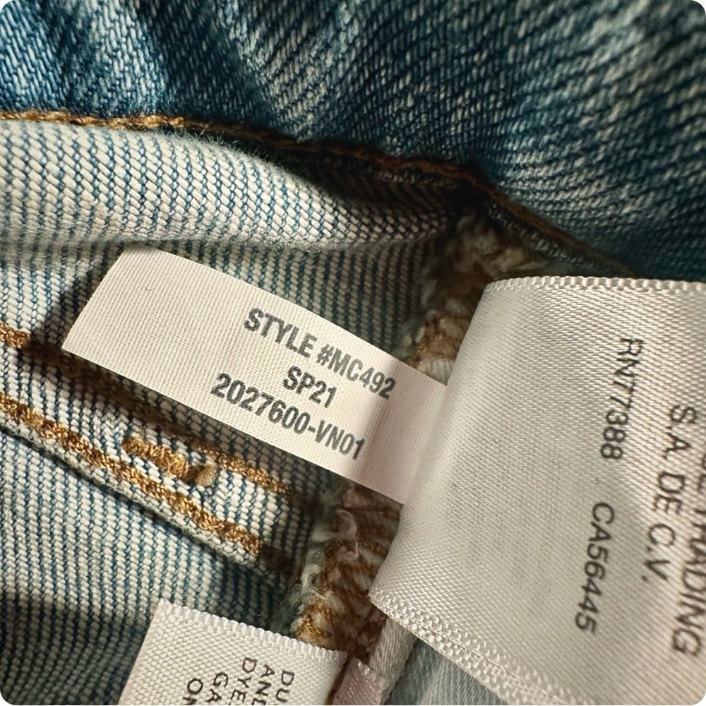 Madewell Light Wash Blue High-Rise Skinny Jeans - Picture 10 of 16